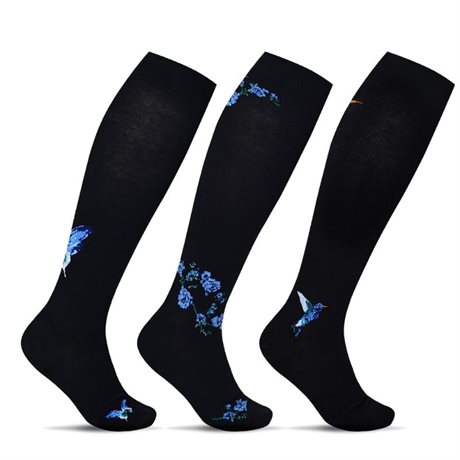 Product Image for Minfot Flawless Støttestrømper Box Blue Rose 3-pk