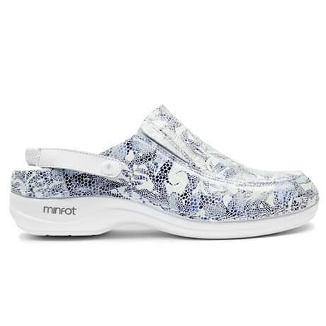 Product Image for Minfot Myk Arbeidssko Mosaikk Hvit