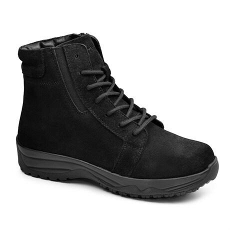 Product Image for Minfot Piggskor Lima Semsket skinn Ull Svart