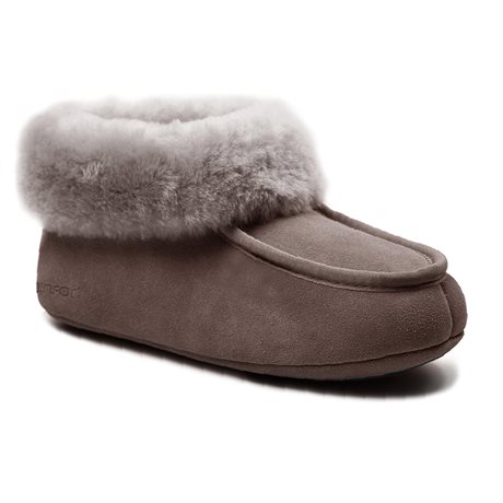 Product Image for Minfot Saueskinntøfler Hemse Med Såle Stone