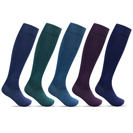 Product Image for Minfot Støttestrømper Bambu Nordlys 5-pk