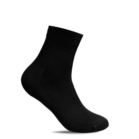Product Image for Minfot Bambustrømper Quarter Svart 1-pack