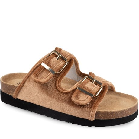 Product Image for Sköna Marie Myke og Brede Sandaler Adele Lysebrun