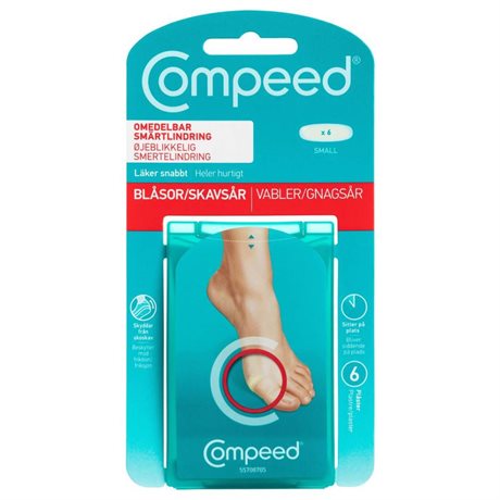 Product Image for Compeed Plaster fot skrubbsår Og blemmer Small