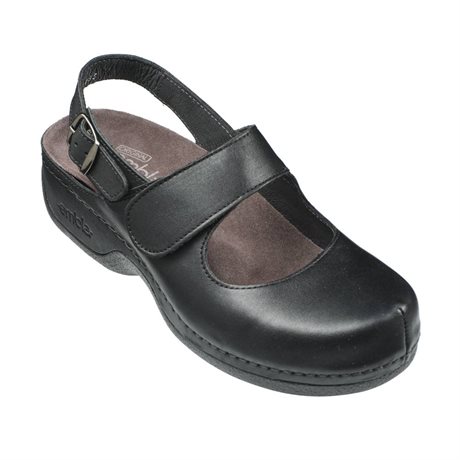 Product Image for Embla Hälsoskor Tøfler Majken Hælreim Svart Ergoflex