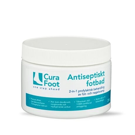 Product Image for CuraFoot Antiseptiskt fotbad 250G