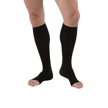 Product Image for Støttestrømper Mann Med Åpen Tå Svart Jobst