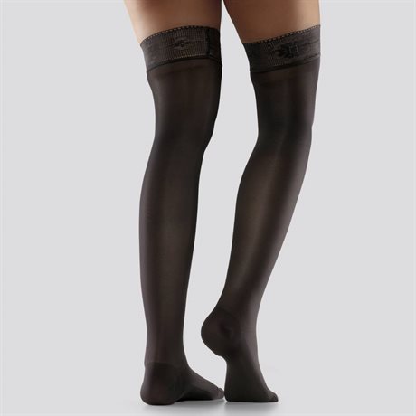 Product Image for Mabs Støttestrømper Stay Up Nylon Svart