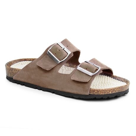 Product Image for Minfot Massasje Sandaler Bio Semsket skinn Tan