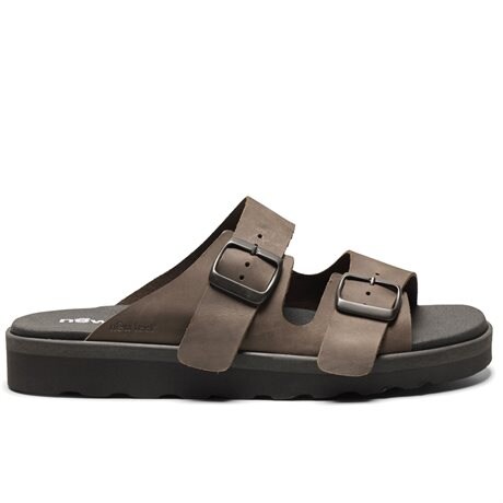 Product Image for New Feet Connie Brede Sandaler Unisex Oljet Skinn Brun