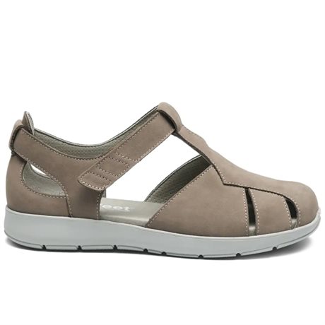Product Image for New Feet Frida Sandaler Hælkappe Dekket tå Dame Sand