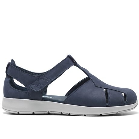 Product Image for New Feet Frida Sandaler Hælkappe Dekket tå Dame Mørke blå