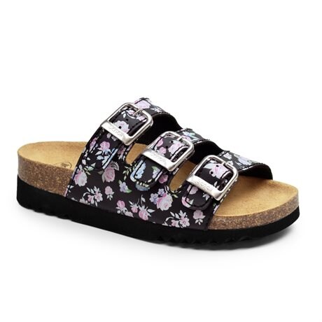 Product Image for Scholl Sandal Dame Rio Blomster Svart