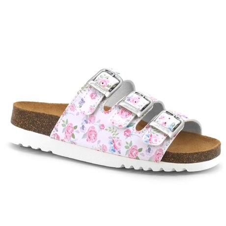Product Image for Scholl Sandal Dame Hvit Blomster