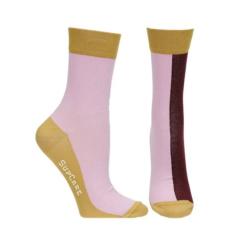 Product Image for SupCare Ankelstøttestrømper Bambus Pink Red