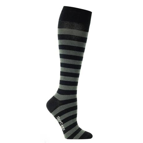 Product Image for SupCare Støttestrømper Stripete Svart/Grå
