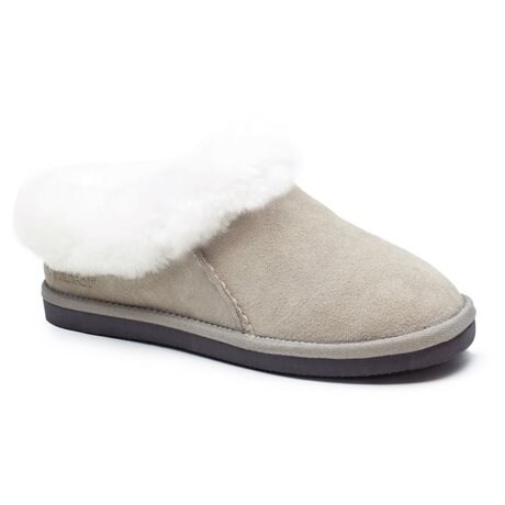 Product Image for Minfot Tøfler Saueskinn Bergen med såle Taupe