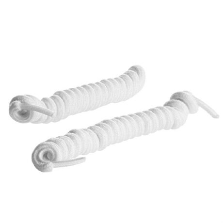 Product Image for Springyard Skolisser Elastic Curly White