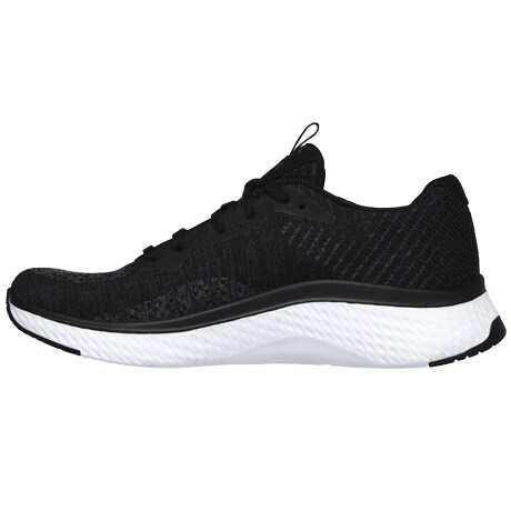 Skechers Womens Solar Fuse Black White hos Myfeet.no Skechers Womens Solar Fuse Black White hos Myfeet.no