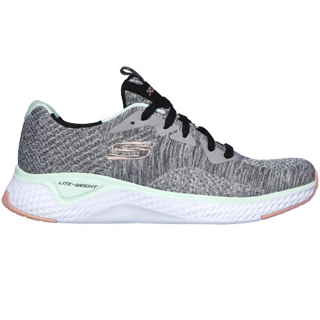 Skechers Womens Solar Fuse Grey Multicolor hos Myfeet.no Skechers Womens Solar Fuse Grey Multicolor hos Myfeet.no