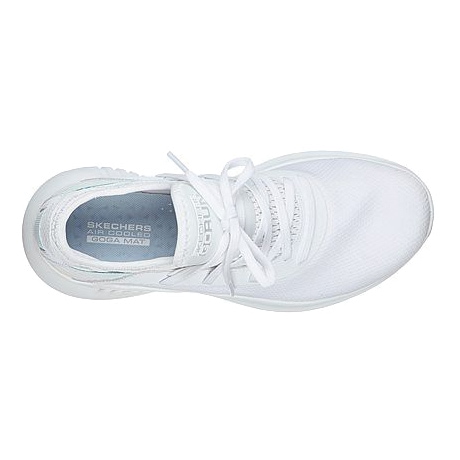 Skechers Womens Go Run Mojo 2.0 White hos Myfeet.no Skechers Womens Go Run Mojo 2.0 White hos Myfeet.no