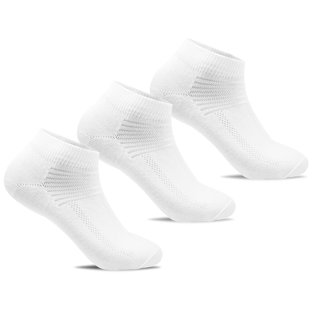 Minfot Strømper Trainer Hvit  3-pk