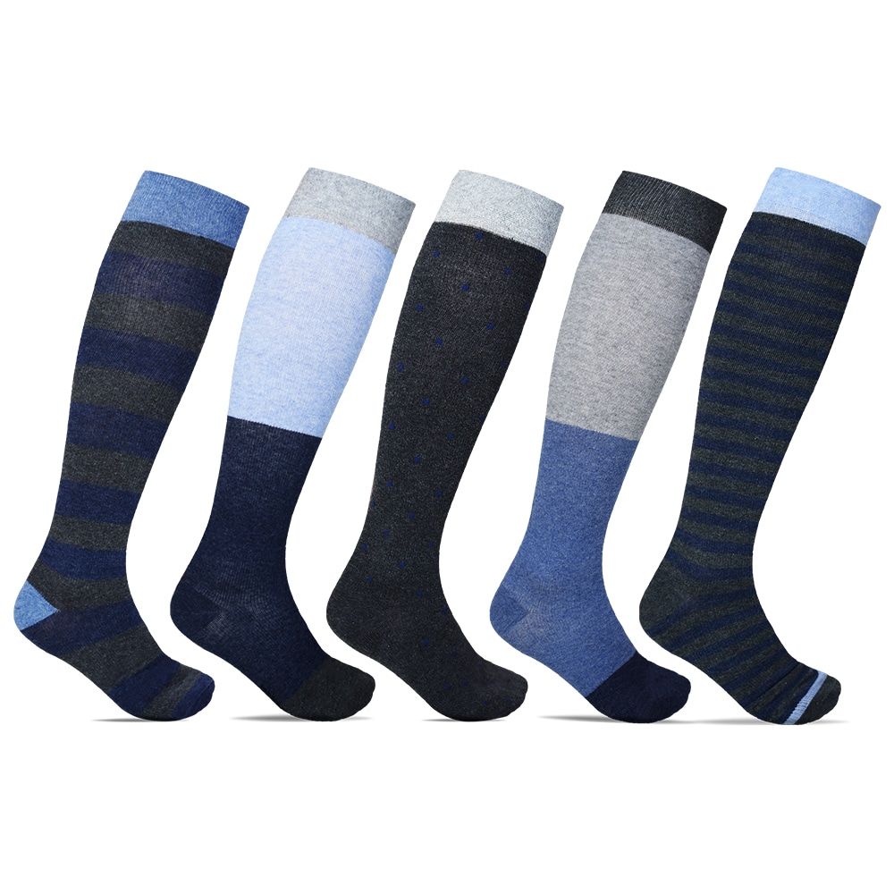 Minfot-Stödstrumpor-Bomull-Eco-Everyday-Blue-5-pack.jpg