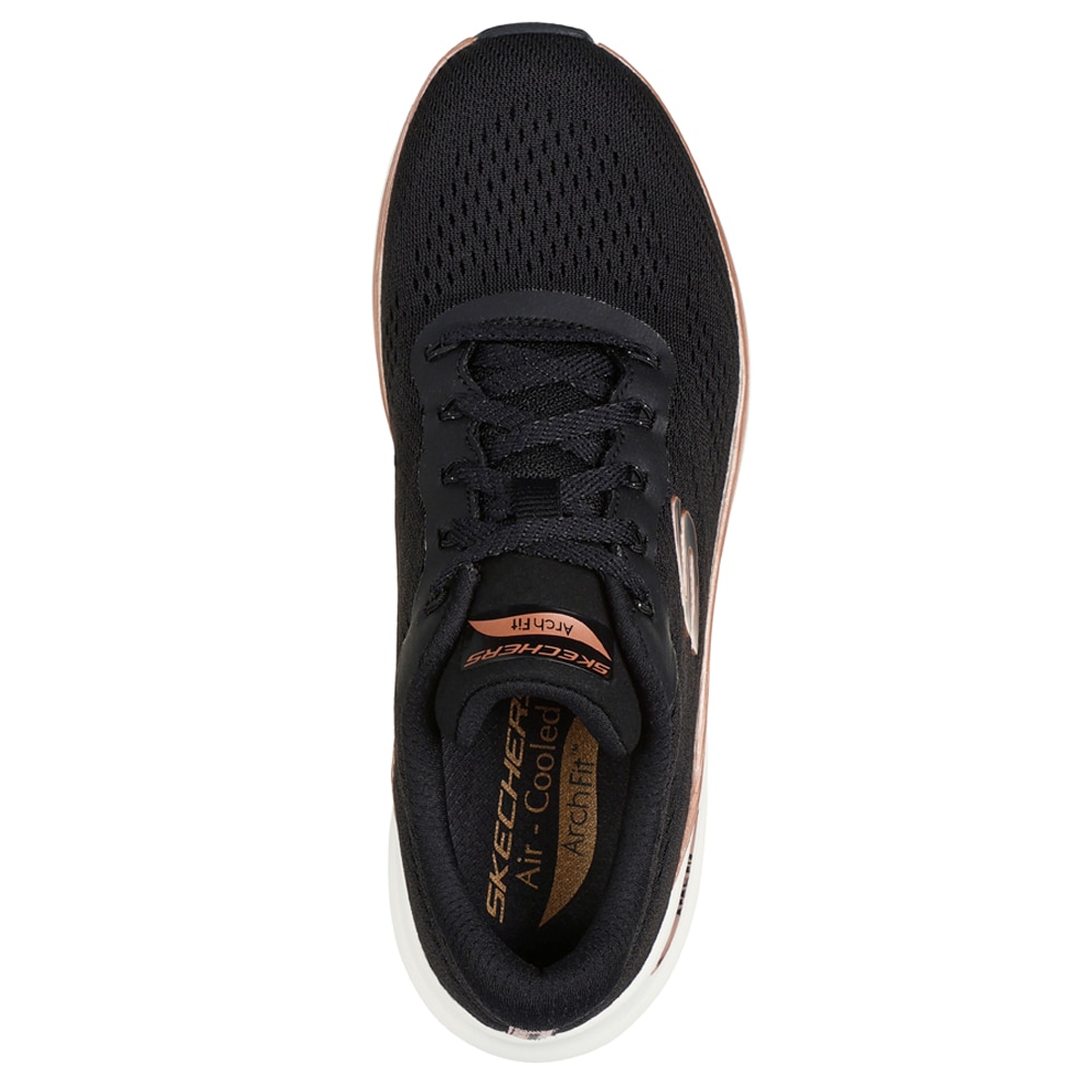 Skechers-arch-fit-svart-guld-fotriktiga-promenadskor.jpg