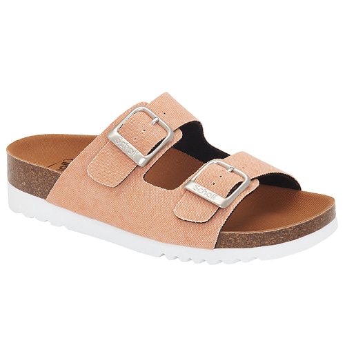 Mexico anker Gum Scholl Sandal Dam Greeny Malaren Orange hos Myfeet.no